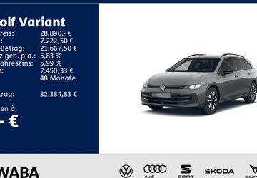 VW Golf 5.900 km 28.890 &euro; Gersthofen 86368