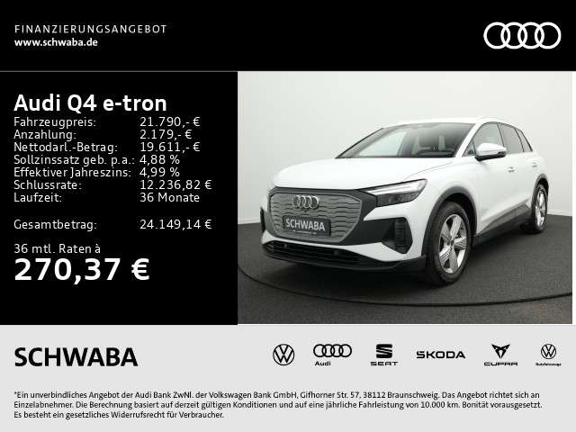 Audi Q4 e-tron 53.800 km 21.790 &euro; Gersthofen 86368
