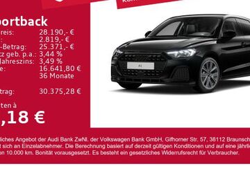 Audi A1 5.405 km 27.390 &euro; Gersthofen 86368