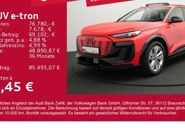 Audi Q6 e-tron 11.200 km 74.670 &euro; Gersthofen 86368