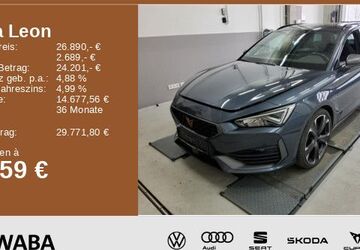 Cupra Leon 34.300 km 25.890 &euro; Gersthofen 86368
