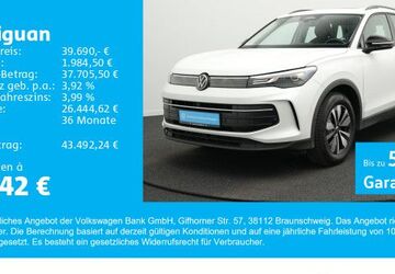 VW Tiguan 7.806 km 39.290 &euro; Gersthofen 86368