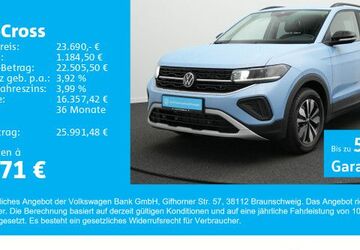 VW T-Cross 5.600 km 23.210 &euro; Gersthofen 86368