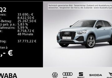 Audi Q2 6.807 km 33.690 &euro; Gersthofen 86368