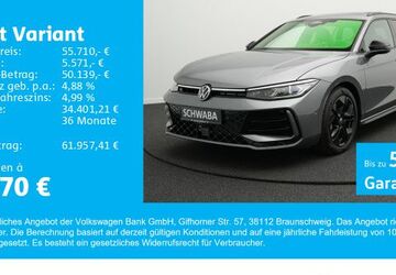 VW Passat Variant 4.401 km 54.910 &euro; Gersthofen 86368