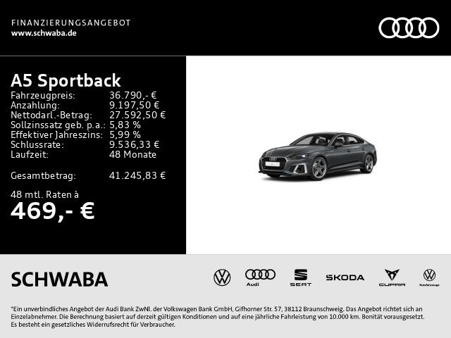 Audi A5 33.700 km 35.790 &euro; Gersthofen 86368