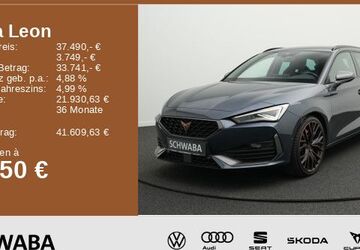 Cupra Leon 24.500 km 36.390 &euro; Gersthofen 86368