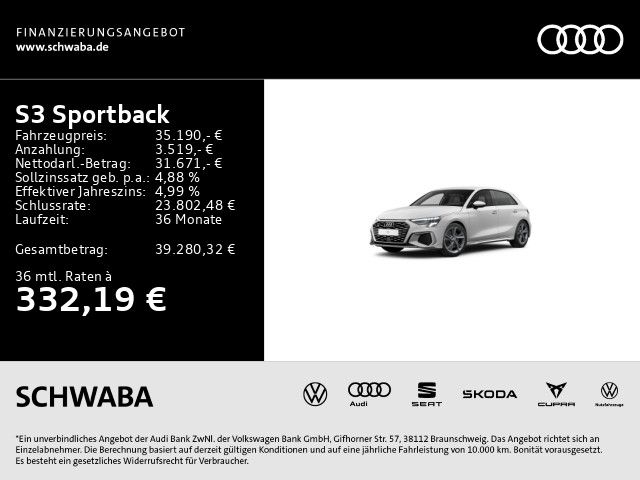 Audi S3 25.200 km 34.890 &euro; Gersthofen 86368
