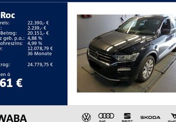 VW T-Roc 60.200 km 21.690 &euro; Gersthofen 86368
