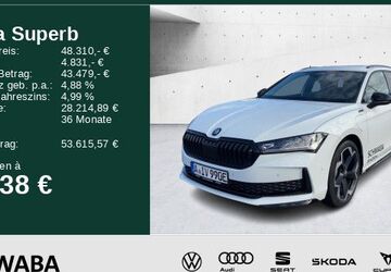 Skoda Superb 12.901 km 46.860 &euro; Gersthofen 86368