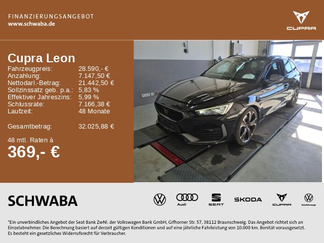 Cupra Leon 26.200 km 28.880 &euro; Gersthofen 86368