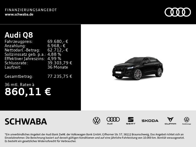 Audi Q8 65.709 km 67.410 &euro; Gersthofen 86368
