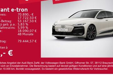 Audi A6 e-tron 13.320 km 70.890 &euro; Gersthofen 86368