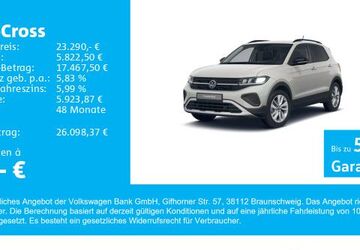 VW T-Cross 5.900 km 23.290 &euro; Gersthofen 86368