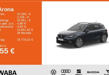 Seat Arona 16.100 km 19.880 &euro; Gersthofen 86368