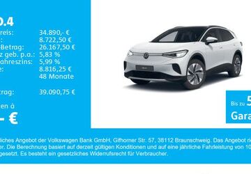 VW ID.4 9.400 km 34.590 &euro; Gersthofen 86368