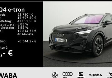 Audi Q4 e-tron 1.001 km 62.790 &euro; Gersthofen 86368
