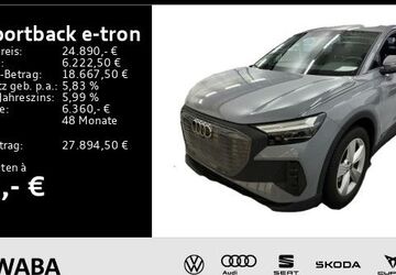 Audi Q4 e-tron 44.337 km 24.890 &euro; Gersthofen 86368