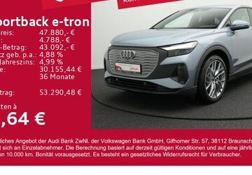 Audi Q4 e-tron 8.700 km 46.770 &euro; Gersthofen 86368