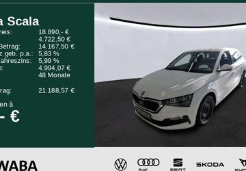Skoda Scala 71.600 km 18.890 &euro; Gersthofen 86368