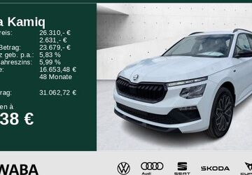 Skoda Kamiq 3.900 km 25.310 &euro; Gersthofen 86368
