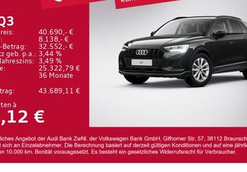 Audi Q3 10.900 km 39.270 &euro; Gersthofen 86368