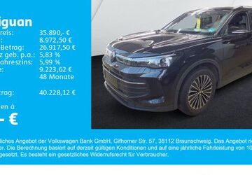 VW Tiguan 16.500 km 35.890 &euro; Gersthofen 86368