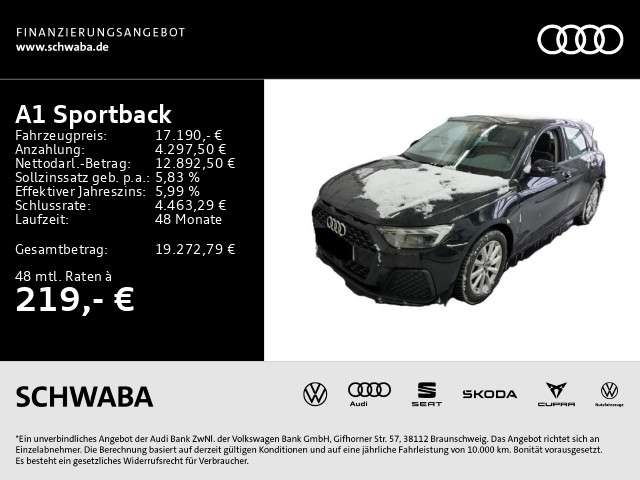 Audi A1 22.700 km 17.190 &euro; Gersthofen 86368
