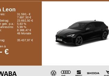 Cupra Leon 27.400 km 30.990 &euro; Gersthofen 86368