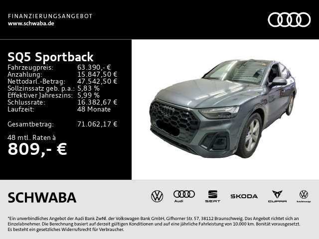 Audi SQ5 32.900 km 63.390 &euro; Gersthofen 86368