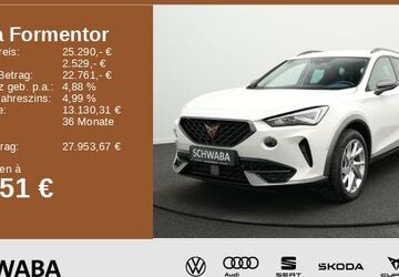 Cupra Formentor 29.400 km 25.290 &euro; Gersthofen 86368
