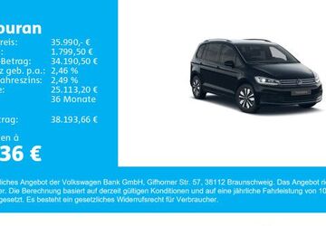 VW Touran 18.800 km 35.790 &euro; Gersthofen 86368