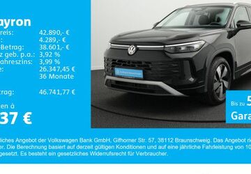VW Tayron 15.600 km 41.270 &euro; Gersthofen 86368