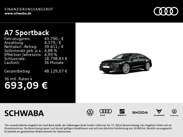 Audi A7 73.500 km 43.290 &euro; Gersthofen 86368