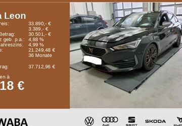 Cupra Leon 31.600 km 33.390 &euro; Gersthofen 86368