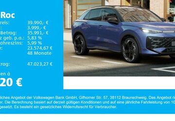VW T-Roc 1.300 km 39.990 &euro; Gersthofen 86368