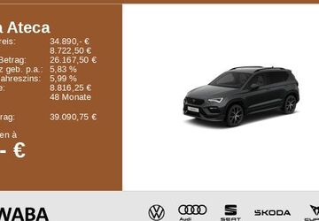 Cupra Ateca 38.800 km 32.880 &euro; Gersthofen 86368