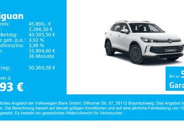 VW Tiguan 6.400 km 45.490 &euro; Gersthofen 86368