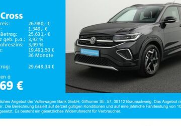 VW T-Cross 23.700 km 26.980 &euro; Gersthofen 86368
