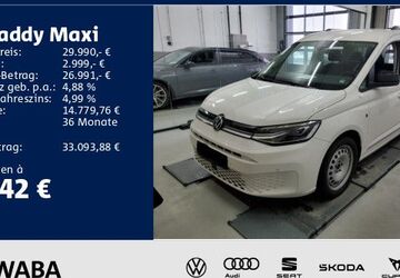 VW Caddy Maxi 52.900 km 26.890 &euro; Gersthofen 86368