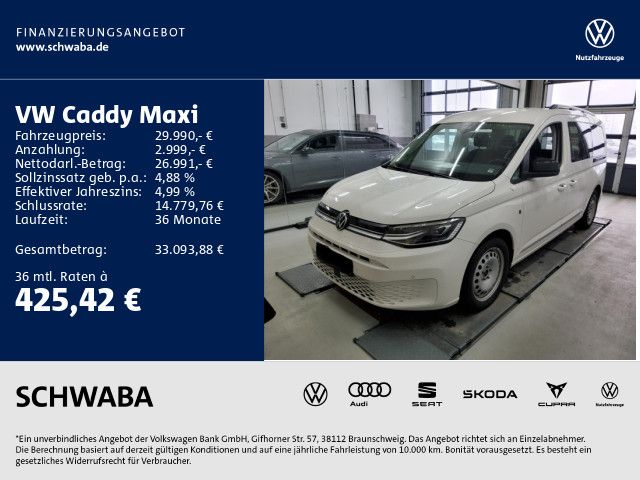 VW Caddy Maxi 52.900 km 26.890 &euro; Gersthofen 86368