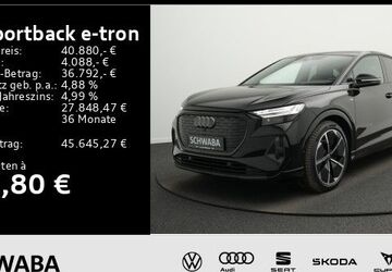 Audi Q4 e-tron 66.500 km 39.510 &euro; Gersthofen 86368