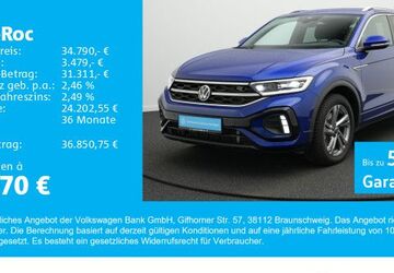 VW T-Roc 11.335 km 34.490 &euro; Gersthofen 86368