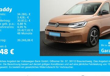 VW Caddy 11.800 km 33.860 &euro; Gersthofen 86368