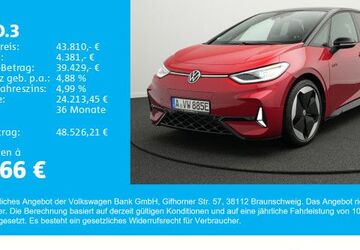 VW ID.3 15.000 km 43.810 &euro; Gersthofen 86368