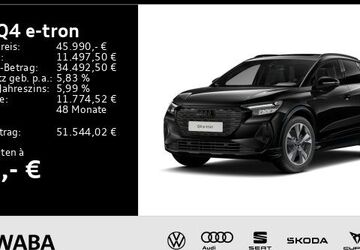 Audi Q4 e-tron 52.197 km 45.990 &euro; Gersthofen 86368