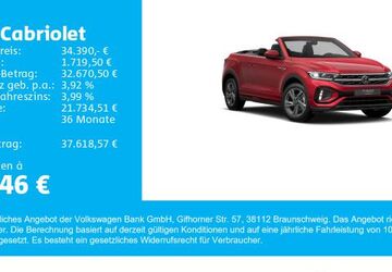 VW T-Roc 18.700 km 33.890 &euro; Gersthofen 86368