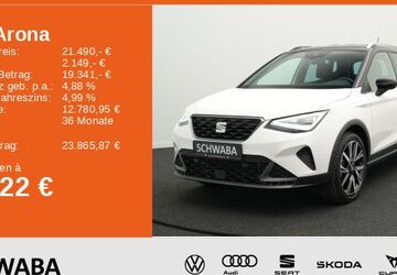 Seat Arona 48.769 km 21.490 &euro; Gersthofen 86368