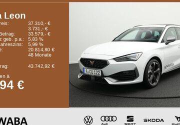 Cupra Leon 5.711 km 36.810 &euro; Gersthofen 86368