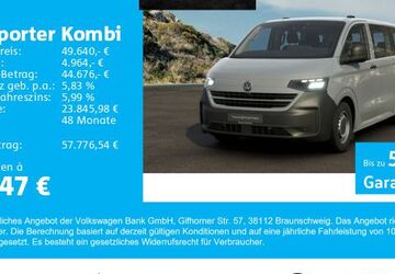 VW Andere 6.001 km 49.640 &euro; Gersthofen 86368